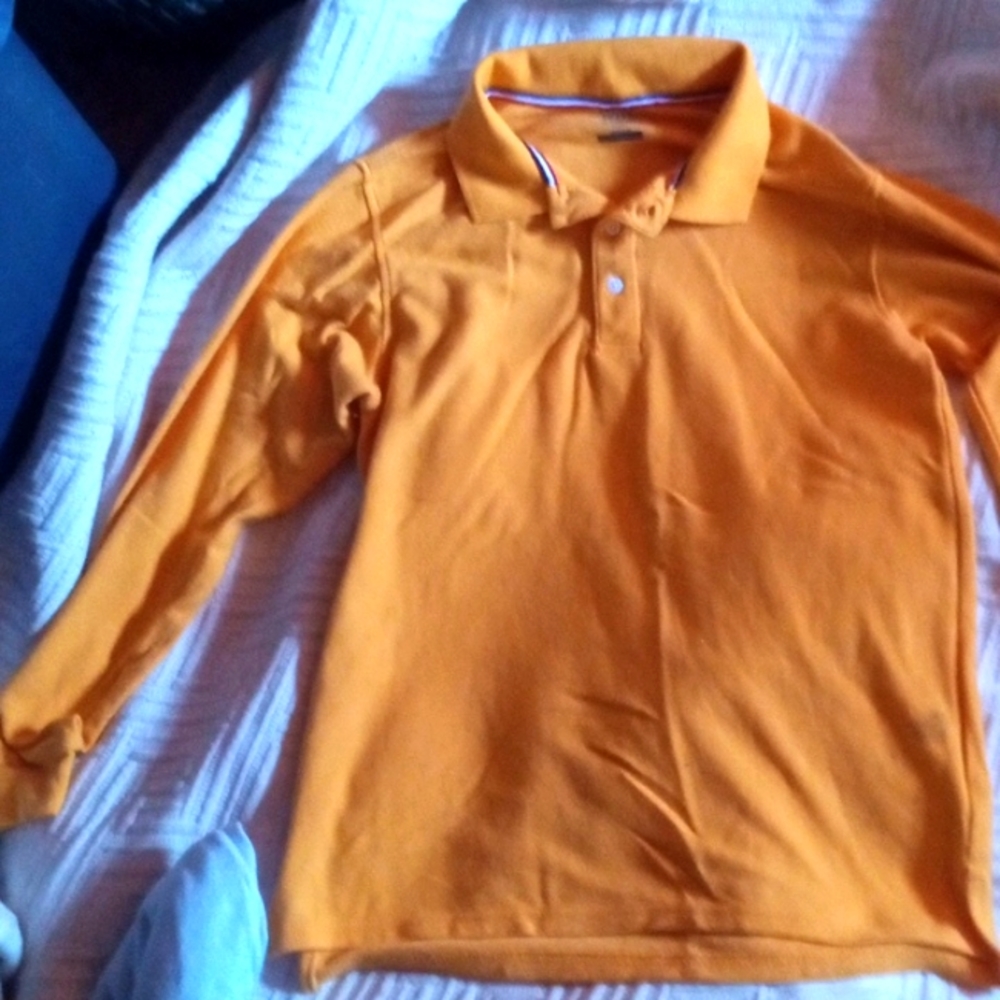 French toast long sleeve sports shirt yellow